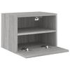 vidaXL TV-Wandschr&auml;nke 2 Stk. Grau Sonoma 40x30x30 cm Holzwerkstoff