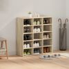 vidaXL Schuhschrank Sonoma-Eiche 77,5 x 30 x 83,5 cm Holzwerkstoff