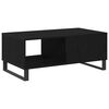 vidaXL Couchtisch Schwarz Eichen-Optik 90 x 50 x 36,5 cm Holzwerkstoff