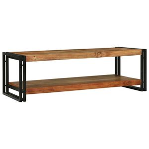 vidaXL Couchtisch Braun 120 x 50 x 38 cm Massivholz Akazie