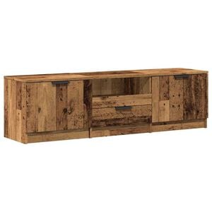 vidaXL TV-Schrank Altholz-Optik 140x35x40 cm Holzwerkstoff