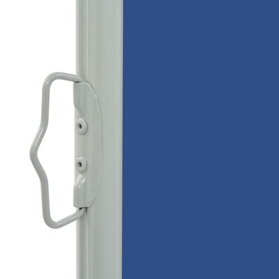 vidaXL Ausziehbare Seitenmarkise 60×300 cm Blau