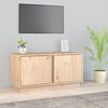 vidaXL TV-Schrank 80x35x40,5 cm Massivholz Kiefer