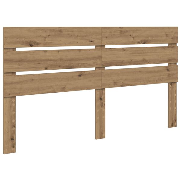 vidaXL Kopfteil Artisan-Eiche 180 cm Holzwerkstoff
