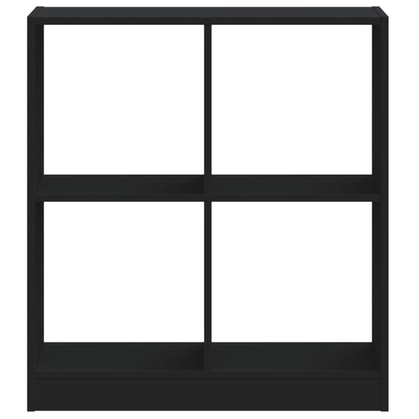 vidaXL Bücherregal Schwarz 68,5x32x75 cm Holzwerkstoff