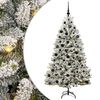 vidaXL K&uuml;nstlicher Weihnachtsbaum 180 cm 300 LEDs Warmes Wei&szlig;