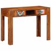 vidaXL Schreibtisch mit Schubladen mit Speicher Braun 100 x 50 x 75 cm