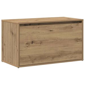 vidaXL Flurbank 80x40x45 cm Artisan-Eiche Holzwerkstoff