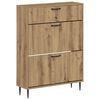 vidaXL Schuhschrank HAARLEM 78 x 24 x 103 cm Holzwerkstoff