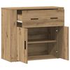 vidaXL Sideboard Artisan-Eiche 80x33x70 cm Holzwerkstoff