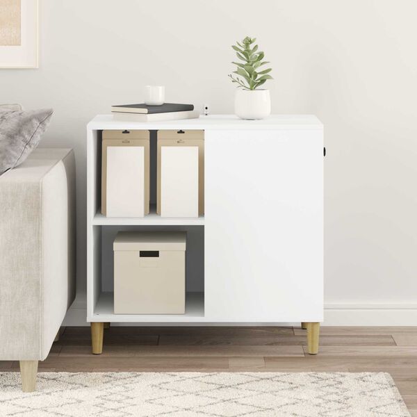 vidaXL Katzenhaus Wei&szlig; 72 x 42,5 x 70 cm Holzwerkstoff