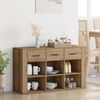 vidaXL Sideboard Artisan-Eiche 100 x 30 x 59,5 cm Holzwerkstoff