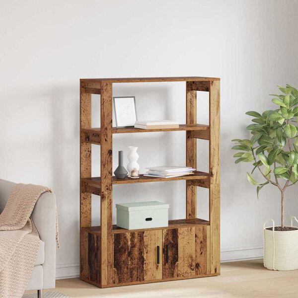 vidaXL Sideboard Altholz 30 x 80 x 119.5 cm Holzwerkstoff