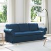 vidaXL Sofa Blau Gesamtabmessungen: 215 x 82 x 80 cm (B x T x H) Samt