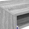 vidaXL Schreibtisch Graues Sonoma 77,5 x 43 x 79 cm Holzwerkstoff