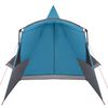 vidaXL Teepee Zelt mit Dach mit Speicher Blau 720 x 465 x 295 cm