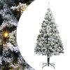 vidaXL K&uuml;nstlicher vorbeleuchteter Weihnachtsbaum Gr&uuml;n 400 cm PVC