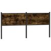 vidaXL Kopfteil R&auml;uchereiche 160 cm Holzwerkstoff und Stahl