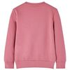 Kinder-Sweatshirt Himbeerrosa 92