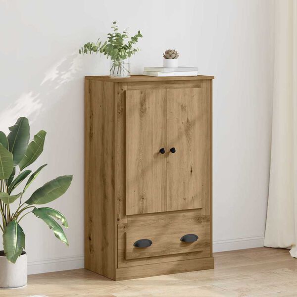 vidaXL Highboard Artisan-Eiche 60 x 35,5 x 103,5 cm Holzwerkstoff