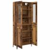 vidaXL Highboard Altholz 69,5 x 34 x 180 cm Holzwerkstoff