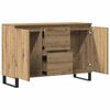 vidaXL Sideboard Artisan-Eiche 101,5x35x70 cm Holzwerkstoff