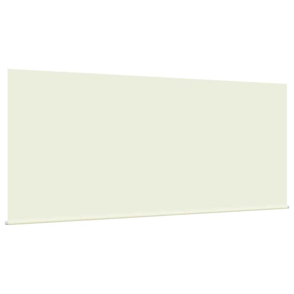 vidaXL Einziehbare Markise Creme 350 x 250 cm Polyester und Aluminium