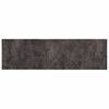 vidaXL K&uuml;chen Teppich Schwarzer Beton 150 x 45 cm 100% Polyamid