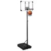vidaXL Basketballständer Transparent 235-305 cm Polycarbonat