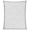 vidaXL Anhängernetz mit Gummiseil Schwarz 3x2,5 m PP
