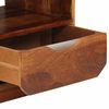 vidaXL Nachttisch mit Schublade Massivholz Akazie 40x30x50 cm