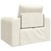 vidaXL Schlafsofa Creme 98 x 71 x 83 cm Samt