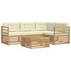 vidaXL Outdoor-Sofagarnitur 5 stk.