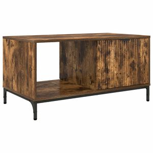 vidaXL Couchtisch R&auml;uchereiche 90 x 49 x 46 cm Holzwerkstoff
