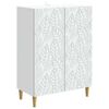 vidaXL Sideboard Wei&szlig; 66 x 34,5 x 90 cm Holzwerkstoff