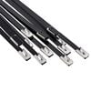 vidaXL Kabelbinder 12 stk. 4,6 x 300 mm Schwarz
