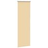 vidaXL Verdunkelungsrollo Beige 45x130cm Stoffbreite 40,7 cm Polyester