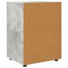 vidaXL Aufbewahrungsschrank Beton Grau 60 x 48 x 81 cm Holzwerkstoff