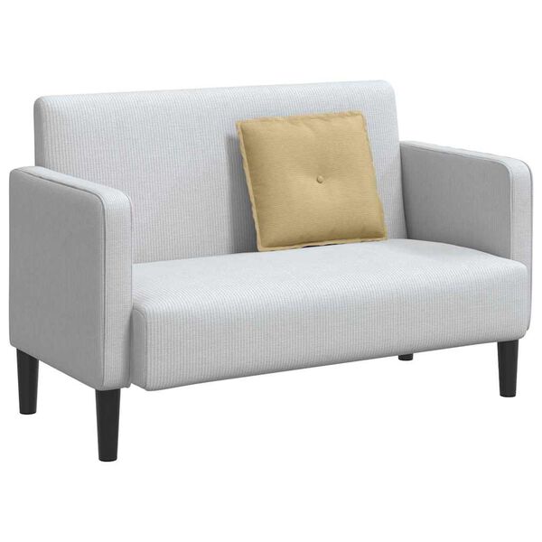 vidaXL R&uuml;ckenkissen Grau-Gr&uuml;n 50 x 45 cm Cordstoff