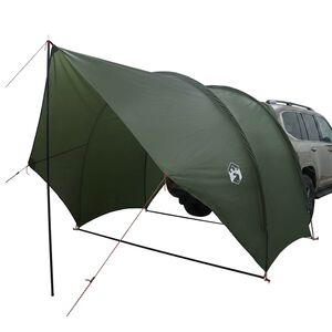 vidaXL Heck-Awnings wasserfest Olivegr&uuml;n 405 x 280 x 220 cm