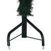 vidaXL Eckiger k&uuml;nstlicher Weihnachtsbaum Gr&uuml;n 240 cm PVC und Metall