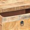 vidaXL Couchtisch 90x60x29 cm Raues Mangoholz