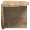 vidaXL Wandregal Artisan-Eiche 38 x 19 x 19 cm Holzwerkstoff