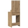 vidaXL Schminktisch Artisan-Eiche 50 x 41 x 135 cm Holzwerkstoff