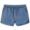 Kindershorts Jeansblau 116