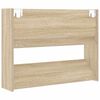vidaXL Wand-Schuhschrank Sonoma-Eiche 80x18x60 cm Holzwerkstoff