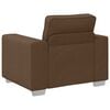 vidaXL Sofa Braun Gesamtabmessungen: 100 x 80 x 82 cm (B x T x H)