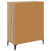 vidaXL Sideboard Artisan-Eiche 69,5 x 32,5 x 90 cm Holzwerkstoff