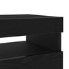 vidaXL TV-Schrankset 3 pcs Schwarz 260 x 35 x 40 cm Holzwerkstoff