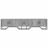 vidaXL TV-Schrank Grau Sonoma 180x34x41 cm Holzwerkstoff